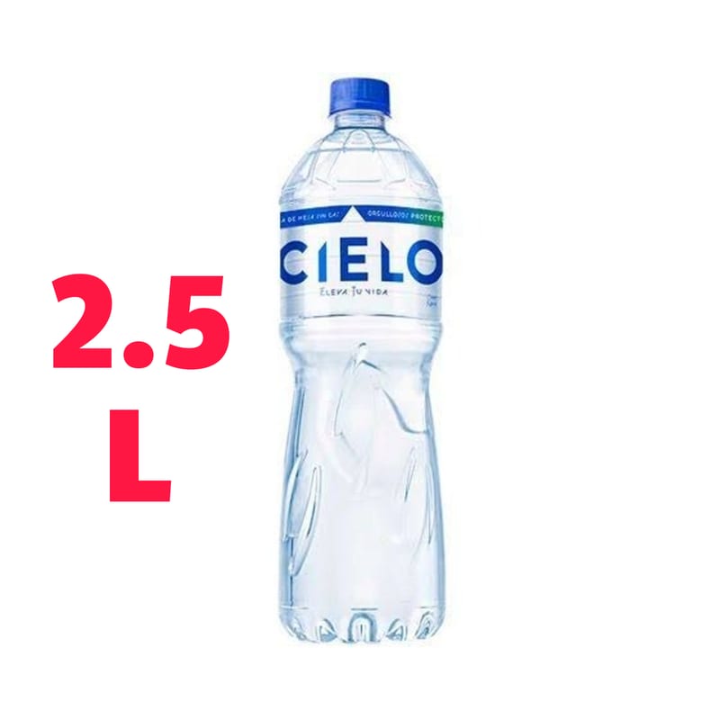Agua Mineral sin Gas 2.5 L