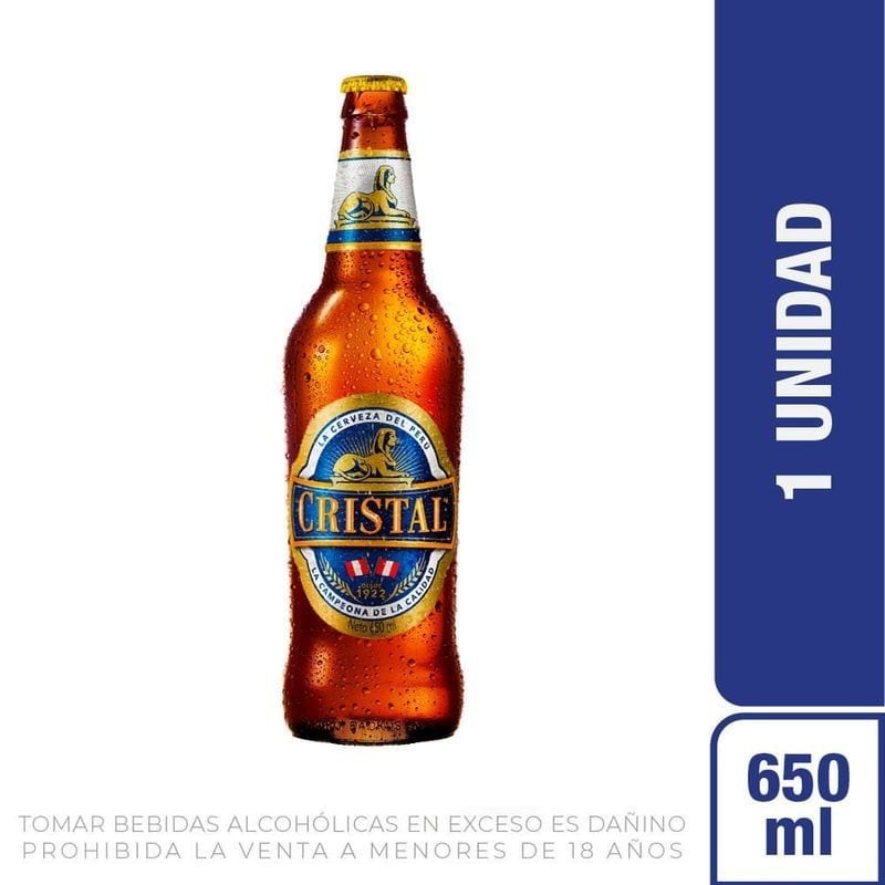 Cerveza Rubia 650 ml