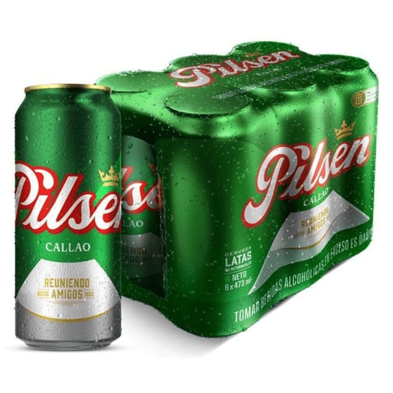 Cerveza Rubia Six Pack pack x6