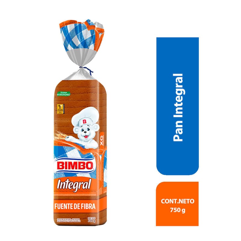 Pan de Molde Integral 500 g